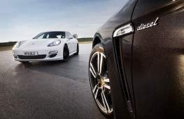 Porsche Panamera Diesel, badge